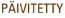 P�ivitetty